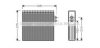 PRASCO TOV421 Evaporator, air conditioning